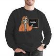 67 Math Teacher Skeleton Halloween Root 4489 Messy Bun Women Men Graphic Sweatshirt, funny gift