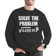 67 Meme Math Six Seven Teacher Brainrot Joke Men Graphic Sweatshirt, funny gift