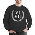 67 Roman Numerals Meme History Teacher Vintage History Men Graphic Sweatshirt, History Teacher Sweatshirts, funny gift
