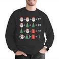 67 Santa Tree Math Teacher Christmas Xmas Humor Men Graphic Sweatshirt, funny gift