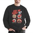 67 History Teacher Teacher 6 7 Overuse '67 Men Graphic Sweatshirt, History Teacher Sweatshirts, funny gift 67 History Teacher Teacher 6 7 Overuse '67 Men Graphic Sweatshirt, History Teacher Sweatshirts, funny gift