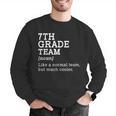 7th Grade Team Back To School Teacher Seventh Grade Team Men Graphic Sweatshirt, funny gift