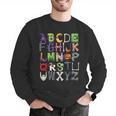 ABCs Alphabet Halloween Learning Kindergarten Teachers Men Graphic Sweatshirt, funny gift ABCs Alphabet Halloween Learning Kindergarten Teachers Men Graphic Sweatshirt, funny gift