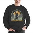 Adventure Awaits Bigfoot Teacher Kindergarten Back To School Men Graphic Sweatshirt, funny gift Adventure Awaits Bigfoot Teacher Kindergarten Back To School Men Graphic Sweatshirt, funny gift