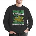 AG Teacher English Is Important But Agriculture Teacher Men Graphic Sweatshirt, English Teacher Sweatshirts, funny gift AG Teacher English Is Important But Agriculture Teacher Men Graphic Sweatshirt, English Teacher Sweatshirts, funny gift