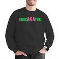 Aka Educator Educators & Teacher Crew School Squad Men Graphic Sweatshirt, funny gift Aka Educator Educators & Teacher Crew School Squad Men Graphic Sweatshirt, funny gift