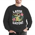 Alligator Later Gator Teacher Summer Last Day Fun Men Graphic Sweatshirt, funny gift Alligator Later Gator Teacher Summer Last Day Fun Men Graphic Sweatshirt, funny gift