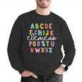 Alphabet ABC Elemeno Teacher Student Back To School Men Graphic Sweatshirt, funny gift Alphabet ABC Elemeno Teacher Student Back To School Men Graphic Sweatshirt, funny gift