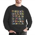 Alphabet Animals Back To School Pre-K Kindergarten Teacher Men Graphic Sweatshirt, funny gift Alphabet Animals Back To School Pre-K Kindergarten Teacher Men Graphic Sweatshirt, funny gift
