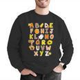 Alphabet Turkey Thanksgiving Costume Preschool Teacher Men Women Men Graphic Sweatshirt, funny gift Alphabet Turkey Thanksgiving Costume Preschool Teacher Men Women Men Graphic Sweatshirt, funny gift