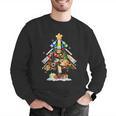 Art Christmas Tree Merry Christmas Artist Art Teacher Men Graphic Sweatshirt, funny gift