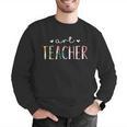 Art Teacher Cute Floral Men Graphic Sweatshirt, funny gift Art Teacher Cute Floral Men Graphic Sweatshirt, funny gift