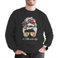 Art Teacher Life Messy Bun Back To School Art Teacher Men Graphic Sweatshirt, funny gift Art Teacher Life Messy Bun Back To School Art Teacher Men Graphic Sweatshirt, funny gift