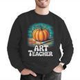 Art Teacher Pumpkin Painting Halloween Costume Men Graphic Sweatshirt, funny gift Art Teacher Pumpkin Painting Halloween Costume Men Graphic Sweatshirt, funny gift