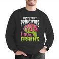 Assistant Principals Love Brains Zombie Teacher Halloween Men Graphic Sweatshirt, funny gift Assistant Principals Love Brains Zombie Teacher Halloween Men Graphic Sweatshirt, funny gift