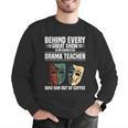 Theatre Teacher Drama Lover Theatre Mask Drama Teacher Men Graphic Sweatshirt, funny gift