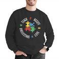 Autism Awareness Teacher Shirt Teach Accept Understand Love Men Graphic Sweatshirt, funny gift Autism Awareness Teacher Shirt Teach Accept Understand Love Men Graphic Sweatshirt, funny gift