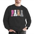 Back To School Teacher Para Preppy Checkered Para Life Men Graphic Sweatshirt, funny gift