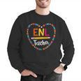 Back To School Tee ENL Teacher English New Language Squad Men Graphic Sweatshirt, English Teacher Sweatshirts, funny gift