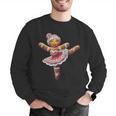Ballet Dancer Gingerbread Christmas Dance Teacher Girl Women Men Graphic Sweatshirt, funny gift Ballet Dancer Gingerbread Christmas Dance Teacher Girl Women Men Graphic Sweatshirt, funny gift