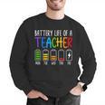 Battery Life Of A Teacher School Teacher Appreciation Men Graphic Sweatshirt, funny gift Battery Life Of A Teacher School Teacher Appreciation Men Graphic Sweatshirt, funny gift