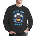 Batty About Books Lover Teacher Librarian Bookish Halloween For Men Women Kids Men Graphic Sweatshirt, funny gift Batty About Books Lover Teacher Librarian Bookish Halloween For Men Women Kids Men Graphic Sweatshirt, funny gift
