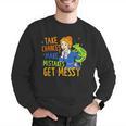 Beauty Teacher Take Chances Make Mistakes Get Messy Men Graphic Sweatshirt, funny gift Beauty Teacher Take Chances Make Mistakes Get Messy Men Graphic Sweatshirt, funny gift