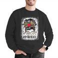 Bleached Teacher Para Life Paraprofessional Cute Messy Bun For Men Women Girls Kids Men Graphic Sweatshirt, funny gift Bleached Teacher Para Life Paraprofessional Cute Messy Bun For Men Women Girls Kids Men Graphic Sweatshirt, funny gift
