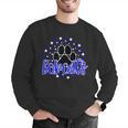 Blue Bobcats School Spirit Coquette Bow Mascot Teacher Men Graphic Sweatshirt, funny gift Blue Bobcats School Spirit Coquette Bow Mascot Teacher Men Graphic Sweatshirt, funny gift