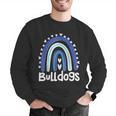 Bulldogs School Mascot Rainbow Teacher Lover Men Graphic Sweatshirt, funny gift Bulldogs School Mascot Rainbow Teacher Lover Men Graphic Sweatshirt, funny gift