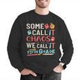 Some Call It Chaos We Call It Fifth Grade 5th Grade Teacher Men Graphic Sweatshirt, funny gift Some Call It Chaos We Call It Fifth Grade 5th Grade Teacher Men Graphic Sweatshirt, funny gift