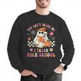 You Can't Scare Me I Teach High School Teacher Halloween Men Graphic Sweatshirt, funny gift