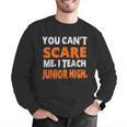 You Can't Scare Me I Teach Junior High Teacher Shirt For Men Women Men Graphic Sweatshirt, funny gift