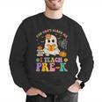 You Can't Scare Me I Teach Pre-k Teacher Halloween Ghost Men Women Kids Men Graphic Sweatshirt, funny gift