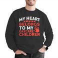 Childcare My Heart Belongs To Children Daycare Teacher Men Women Men Graphic Sweatshirt, funny gift Childcare My Heart Belongs To Children Daycare Teacher Men Women Men Graphic Sweatshirt, funny gift