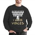 Choir Teacher Shirt I Hear Voices Chorister Tee Men Graphic Sweatshirt, funny gift Choir Teacher Shirt I Hear Voices Chorister Tee Men Graphic Sweatshirt, funny gift