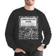 Composition Book Notebook Teachers Matching Group Halloween Men Graphic Sweatshirt, funny gift Composition Book Notebook Teachers Matching Group Halloween Men Graphic Sweatshirt, funny gift