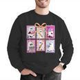 Coquette Bow Spooky Teacher Ghost Halloween Trick Or Teach Men Graphic Sweatshirt, funny gift Coquette Bow Spooky Teacher Ghost Halloween Trick Or Teach Men Graphic Sweatshirt, funny gift