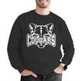 Cougars Teacher Student School Sports Fan Team Spirit Men Graphic Sweatshirt, funny gift