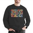 Created By God Chosen By Jesus Called To Be a Teacher Men Graphic Sweatshirt, funny gift