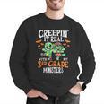 Creepin It Real Monster School 3rd Grade Teacher Halloween Men Graphic Sweatshirt, funny gift Creepin It Real Monster School 3rd Grade Teacher Halloween Men Graphic Sweatshirt, funny gift