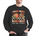 Crunching Numbers Just Like Leaves Pumpkin Fall Teacher Men Graphic Sweatshirt, funny gift Crunching Numbers Just Like Leaves Pumpkin Fall Teacher Men Graphic Sweatshirt, funny gift