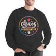 Cute Chaos Coordinator Teacher First Day Of School Men Graphic Sweatshirt, funny gift