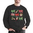 Cute Coquette Pencil Bow Christmas School Teacher Student Men Graphic Sweatshirt, funny gift Cute Coquette Pencil Bow Christmas School Teacher Student Men Graphic Sweatshirt, funny gift