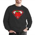 Cute Distressed Super Teacher Superhero Apple Shirt Men Graphic Sweatshirt, Super Teacher Sweatshirts, funny gift Cute Distressed Super Teacher Superhero Apple Shirt Men Graphic Sweatshirt, Super Teacher Sweatshirts, funny gift