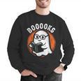 Cute Ghost Book Reading Books Lover Retro Halloween Teacher Men Graphic Sweatshirt, funny gift Cute Ghost Book Reading Books Lover Retro Halloween Teacher Men Graphic Sweatshirt, funny gift