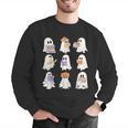 Cute Ghost Reading Books Teacher Halloween Reading Men Women Kids Men Graphic Sweatshirt, funny gift Cute Ghost Reading Books Teacher Halloween Reading Men Women Kids Men Graphic Sweatshirt, funny gift