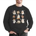 Cute Ghosts Reading Book Bookworm Halloween History Teacher Men Graphic Sweatshirt, History Teacher Sweatshirts, funny gift Cute Ghosts Reading Book Bookworm Halloween History Teacher Men Graphic Sweatshirt, History Teacher Sweatshirts, funny gift