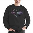 Cute Montessori For Teachers Kids & Moms Men Graphic Sweatshirt, funny gift Cute Montessori For Teachers Kids & Moms Men Graphic Sweatshirt, funny gift