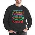 Cute Principal Nurse Lunch Lady Teacher Coach Homeschool Mom Men Graphic Sweatshirt, funny gift Cute Principal Nurse Lunch Lady Teacher Coach Homeschool Mom Men Graphic Sweatshirt, funny gift